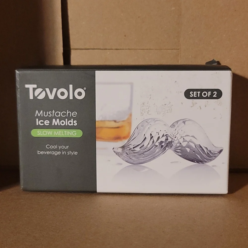 Tovolo Mustache Ice Molds NEW
